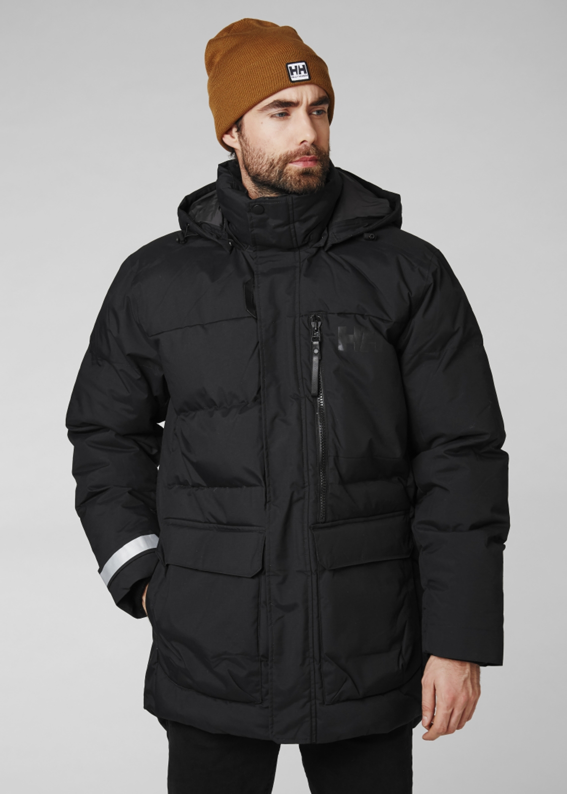 Helly Hansen Mens Tromsoe Insulated Waterproof Jacket - Black: XL ...