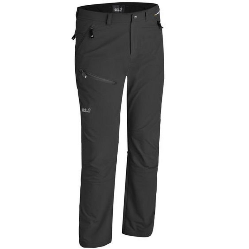 Jack Wolfskin Mens Activate Water Repellent Softshell Walking Trousers ...